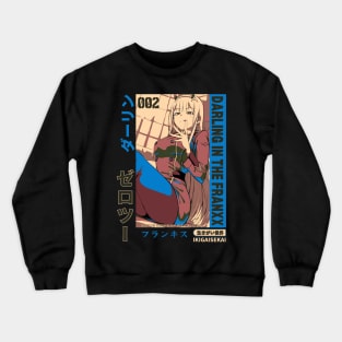 Seductively Vibrant: Zero Two Crewneck Sweatshirt